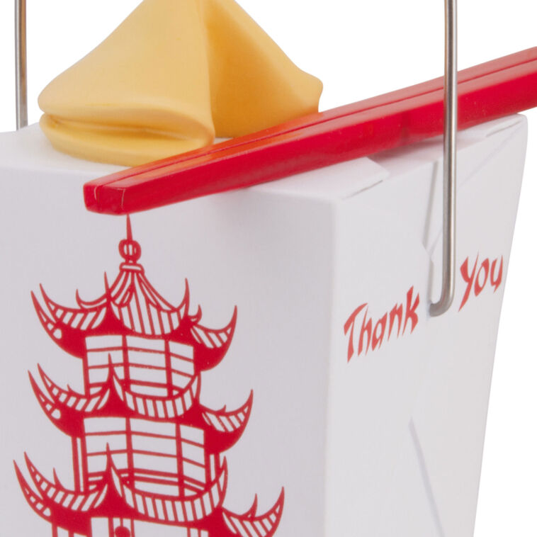 Takeout Food Box Hallmark Ornament, , large image number 4