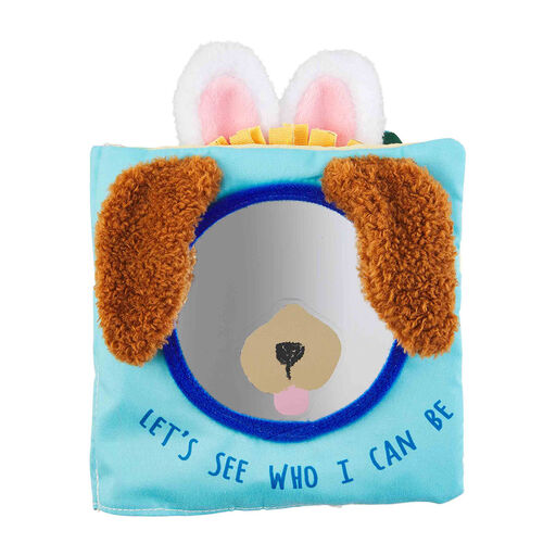 Mud Pie Let's See Who I Can Be Mirror Cloth Baby Book, 