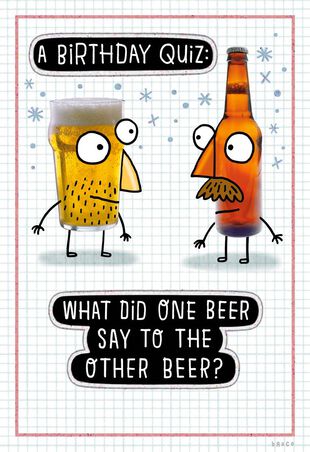 Beer Birthday Card Images