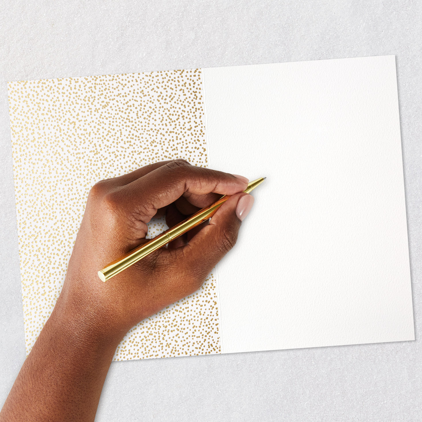 Flowers and Bee Signature Blank Card signing card image number 6