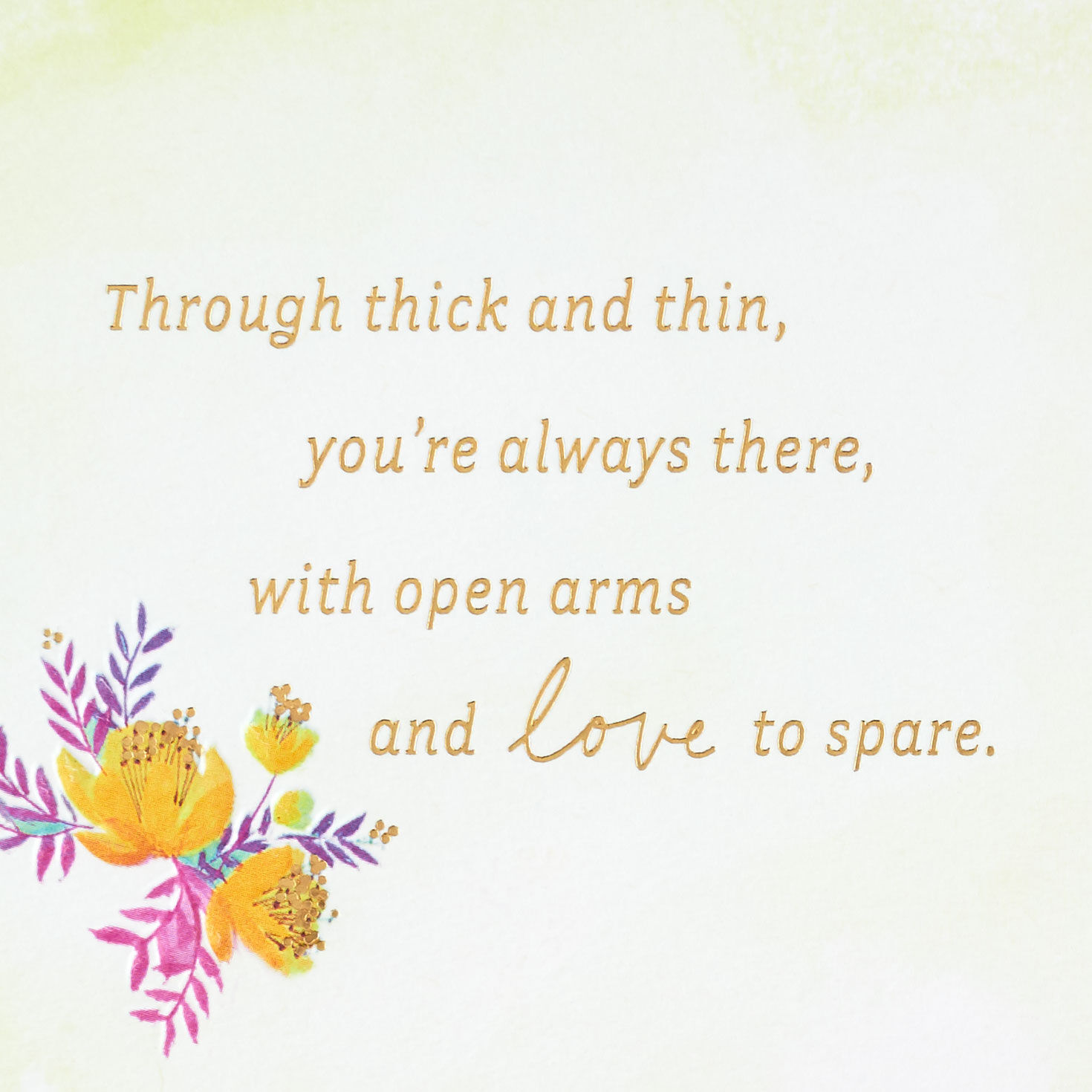 Balloons and Flowers Aunt Birthday Card sentiment image number 2