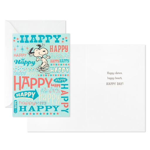 Peanuts® Snoopy Assorted Birthday Cards, Pack of 12, 
