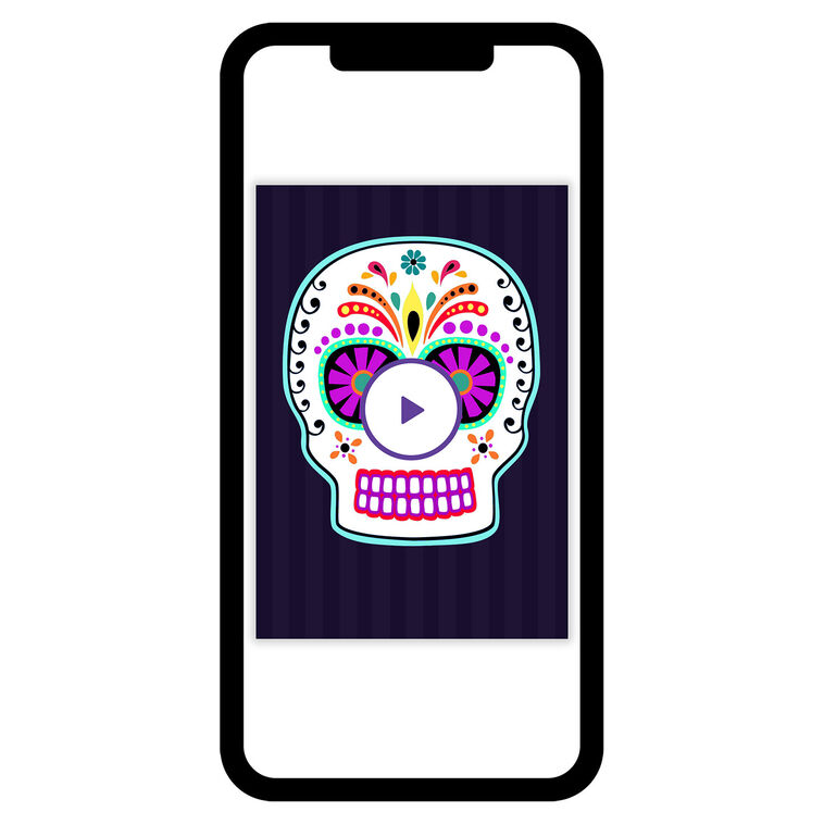 Sugar Skull Day of the Dead eCard