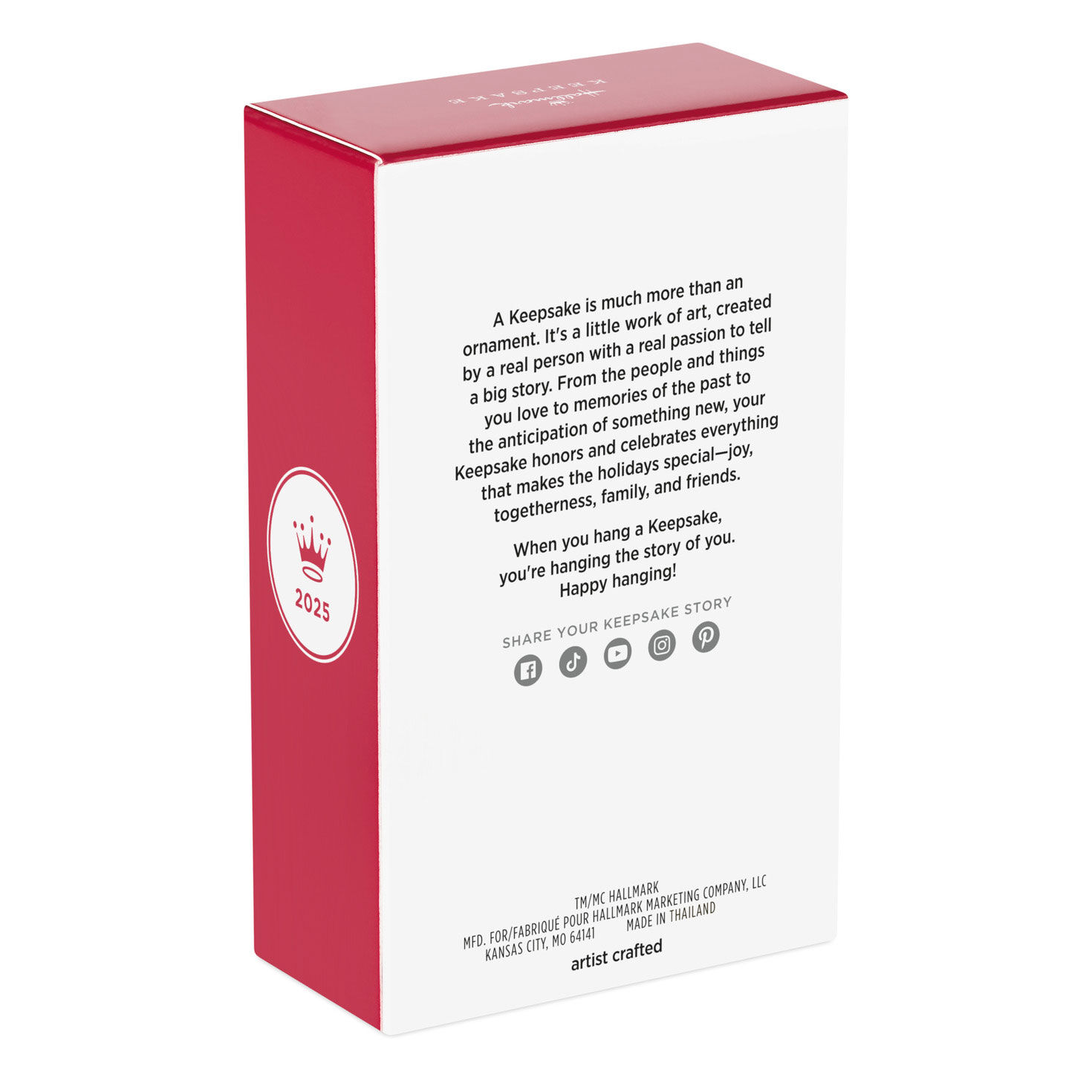 Star Trek Janeway Hologram Keepsake Ornament Packaging back image number 8