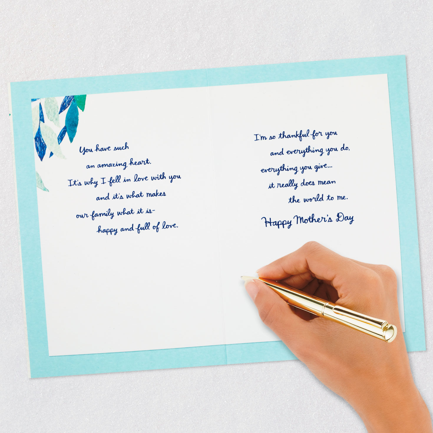 You Mean the World to Me Mother's Day Card for Wife, , large image number 7