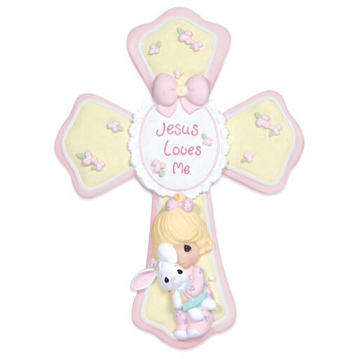 Precious Moments® Jesus Loves Me Cross for Girl, 