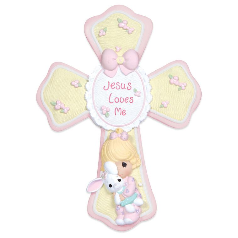 Precious Moments® Jesus Loves Me Cross for Girl