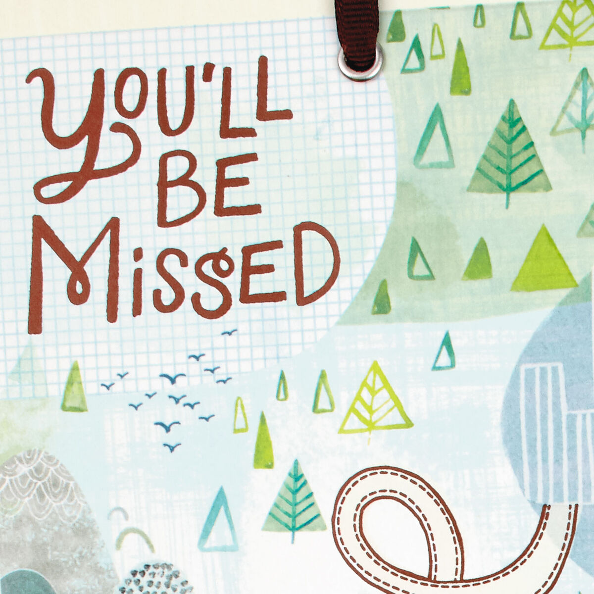 You'll Be Missed and Always Miss You Card Greeting Cards