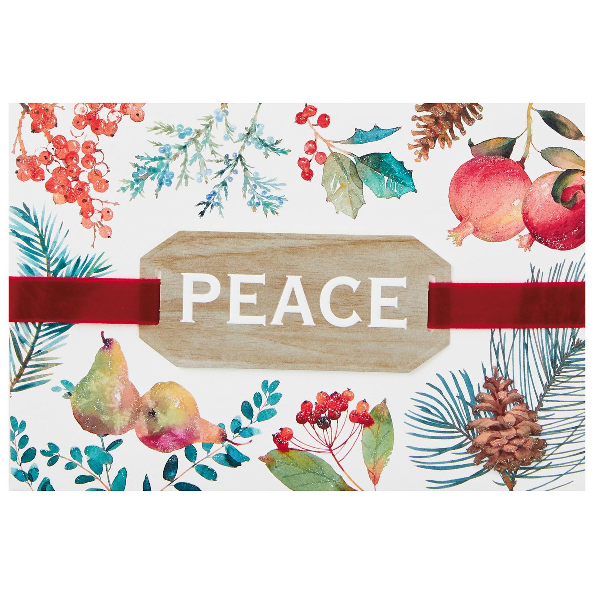 Peace Lettering Christmas Cards, Box of 8  Boxed Cards  Hallmark