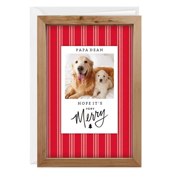 Personalized Very Merry Christmas Photo Card