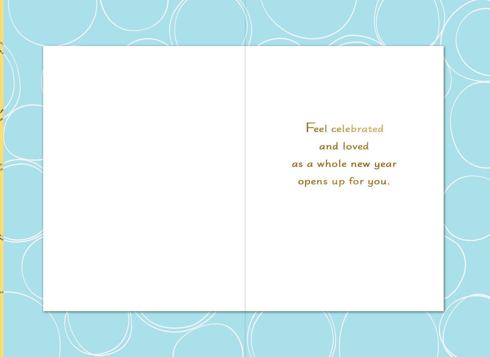 A Whole New Year Marjolein Bastin Birthday Card