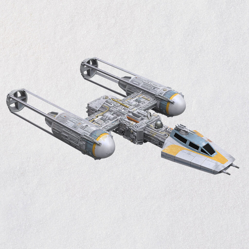 Star Wars Y Wing Starfighter Ornament With Light And Sound