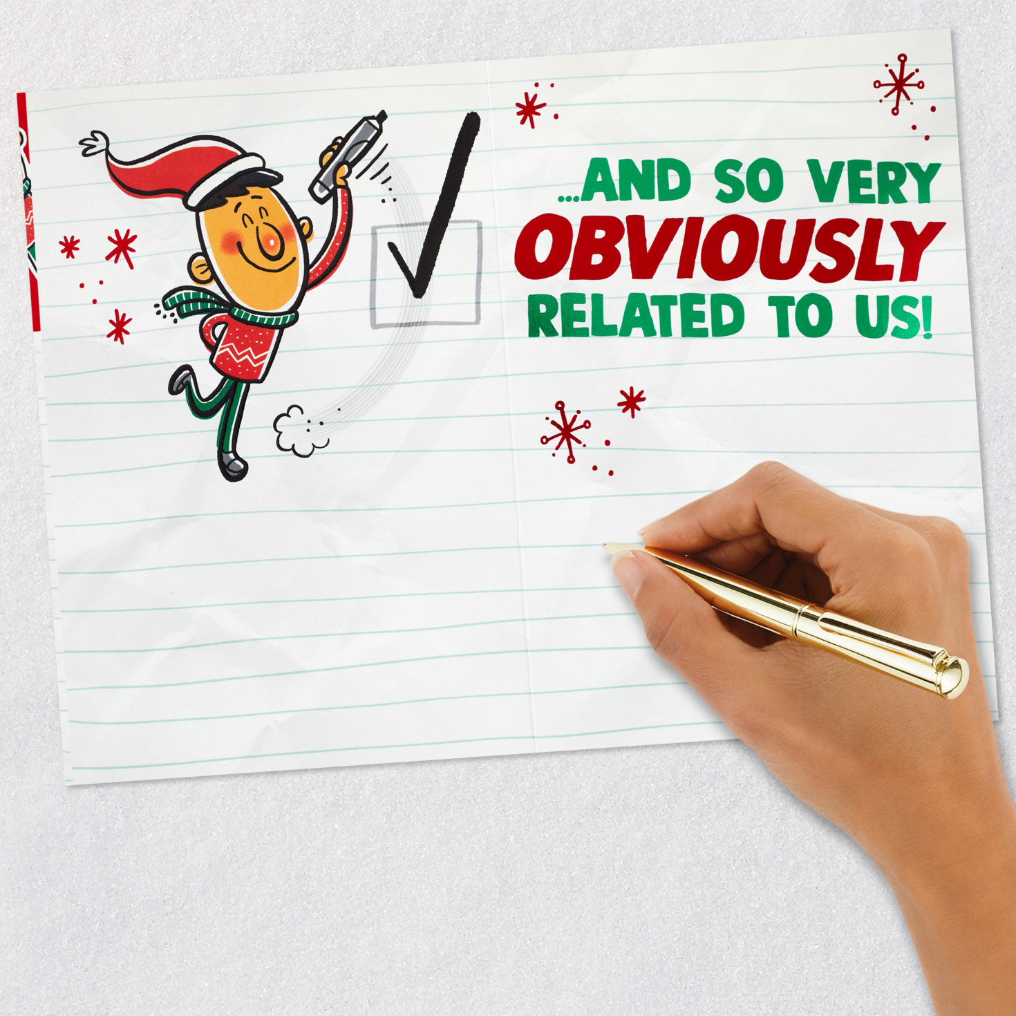 So Obviously Related Funny Christmas Card for Nephew for only USD 4.59 | Hallmark