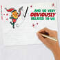 So Obviously Related Funny Christmas Card for Nephew, , large image number 6