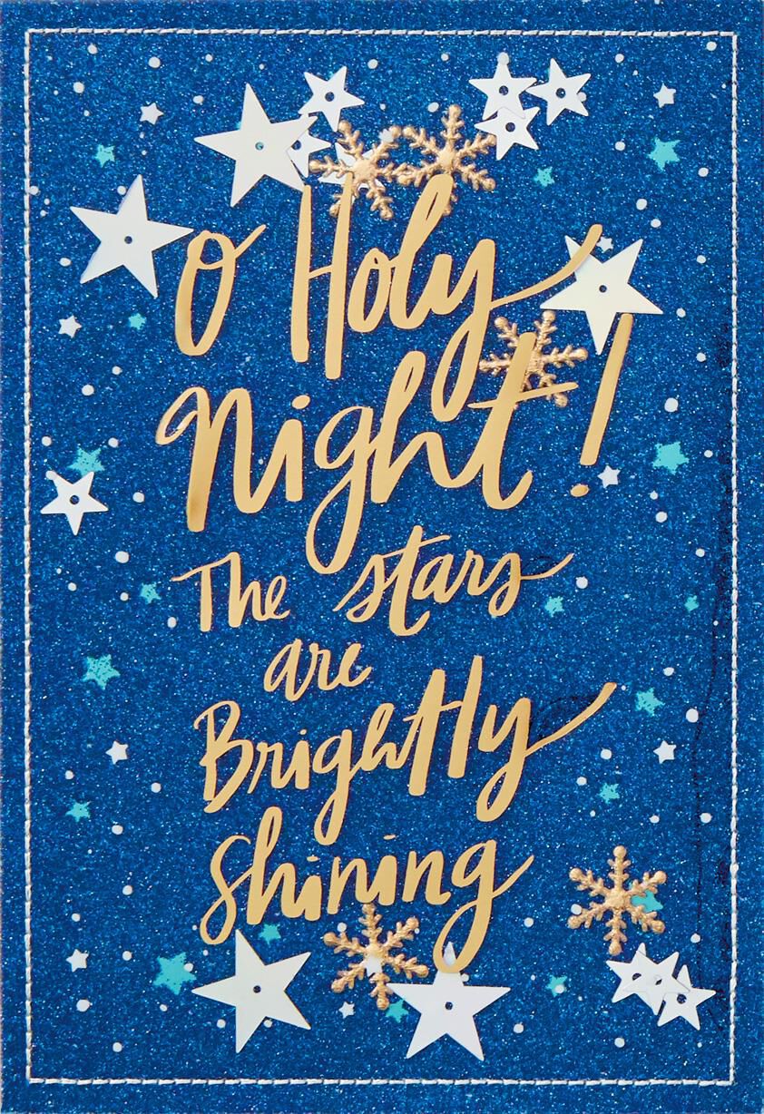 O Holy Night Christmas Card