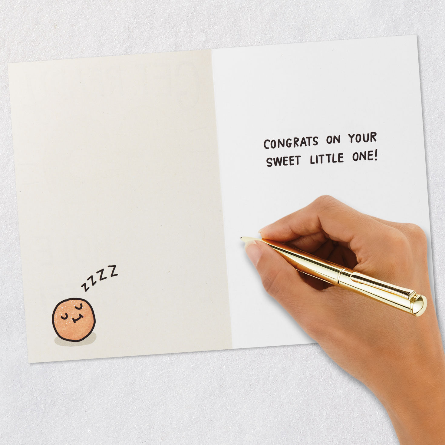 A Hole Lotta Cute New Baby Card, , large image number 6