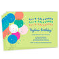 Balloons Let's Celebrate Party Invitation, , large image number 1