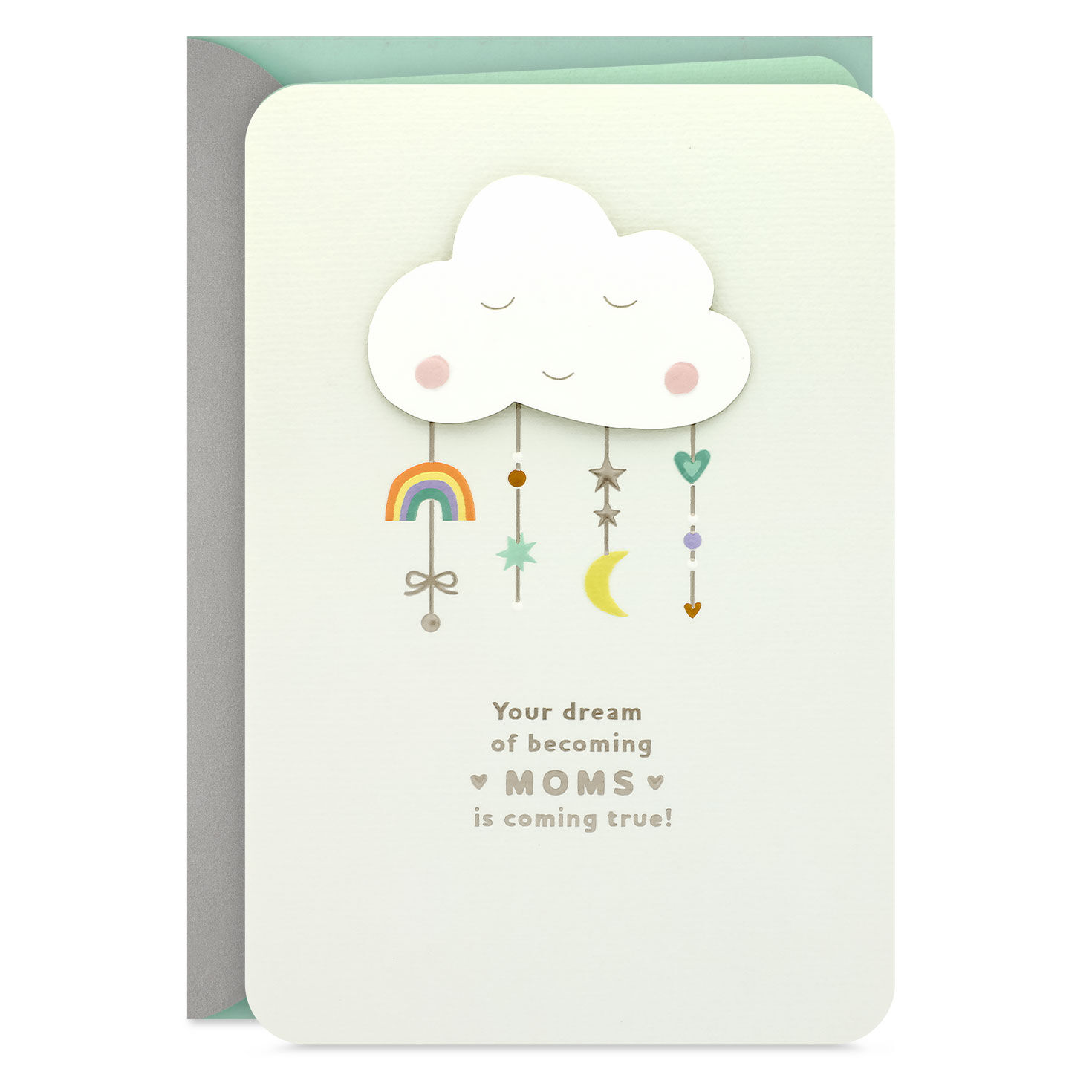 Feeling Oh-So-Happy For You Baby Shower Card for Two Moms