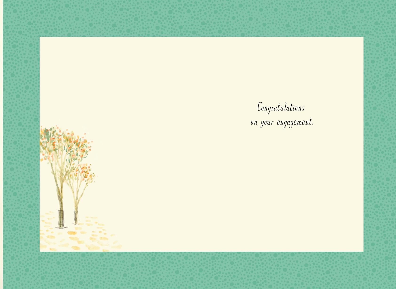 Walking Toward Forever Engagement Card