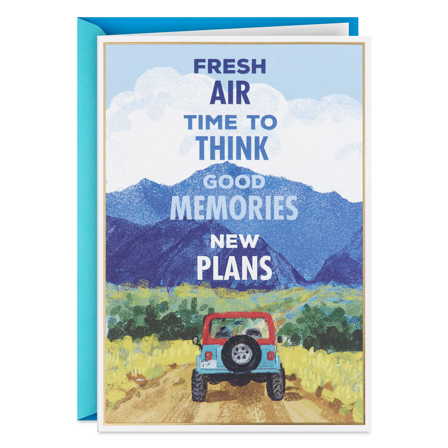 Make the Most of the Year Ahead Birthday Card