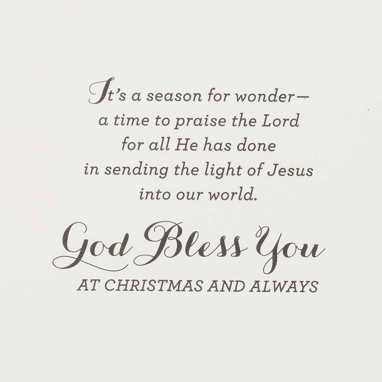 Kinkade Church DaySpring Religious Christmas Cards Sentiment  image number 4
