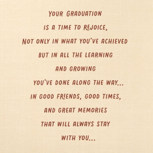 A Time to Rejoice 2023 Graduation Card, 