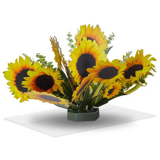 Build-a-Bouquet Sunflowers Pop-Up Paper Flowers