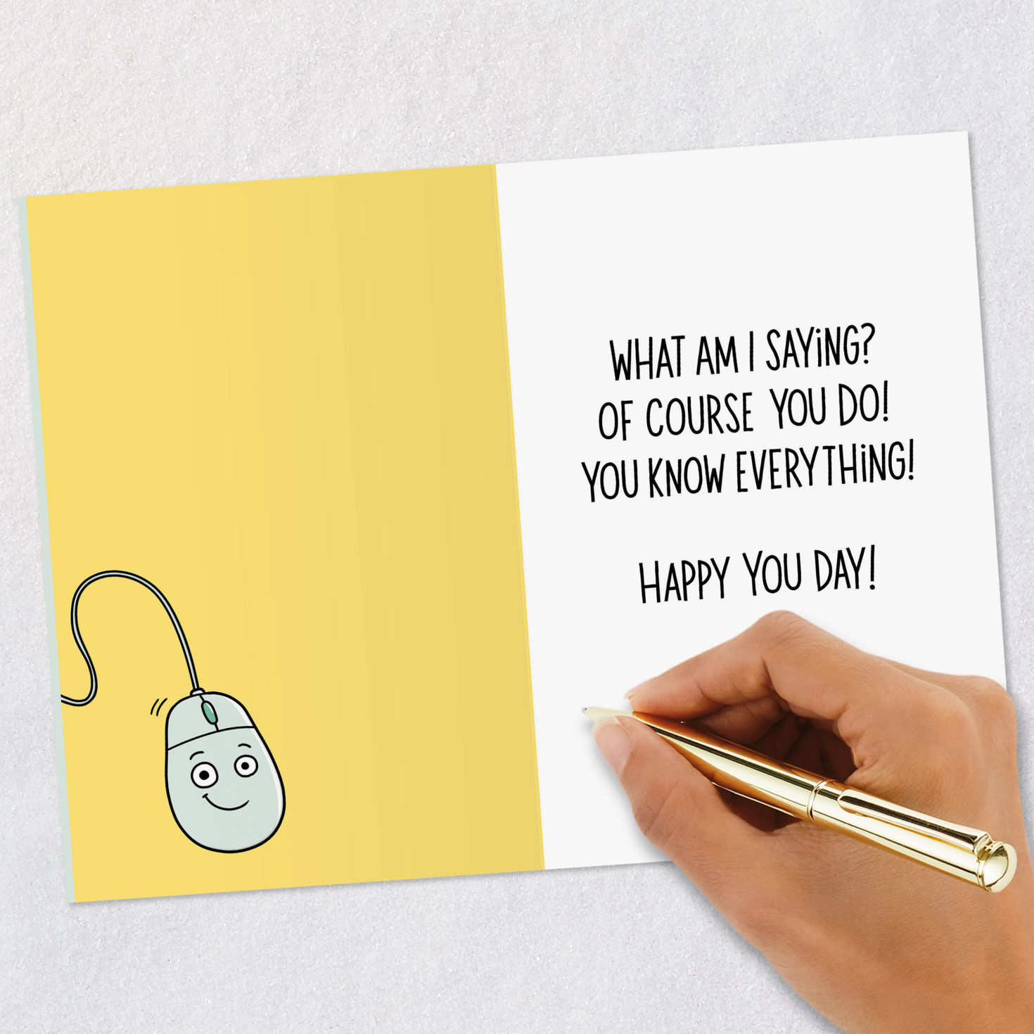 Coffee Mug Funny Administrative Professionals Day Card Signing card image number 6