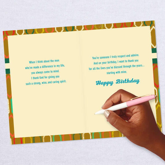 You've Made a Difference in My Life Birthday Card for Him, , large image number 7