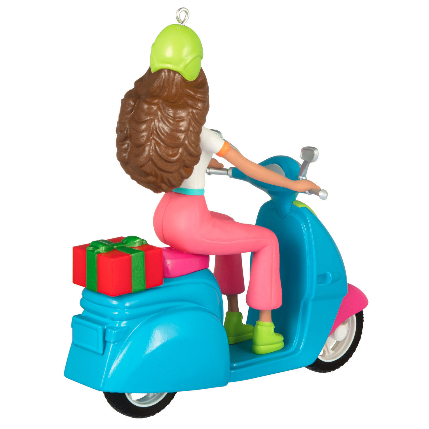 Barbie Doll on Scooter Keepsake Ornament Back image number 6