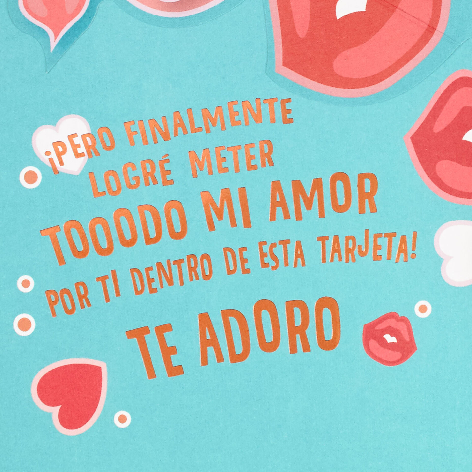 I Adore You Spanish-Language Funny Pop Up Love Card - Greeting Cards ...