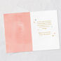 Pink, Peach and Teal Trees Christmas Card Open card with envelope image number 3