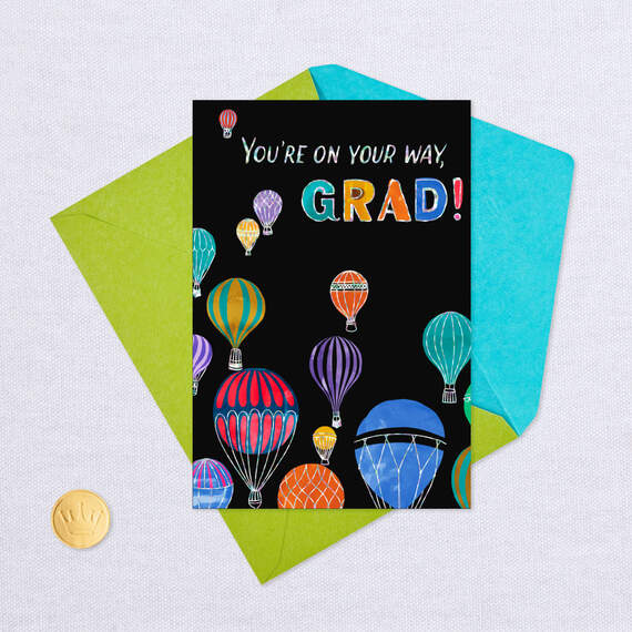 You're On Your Way High School Graduation Card, , large image number 5