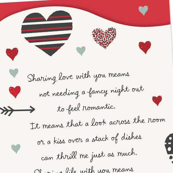 Hearts and Arrows Valentine's Day Card, , large image number 4