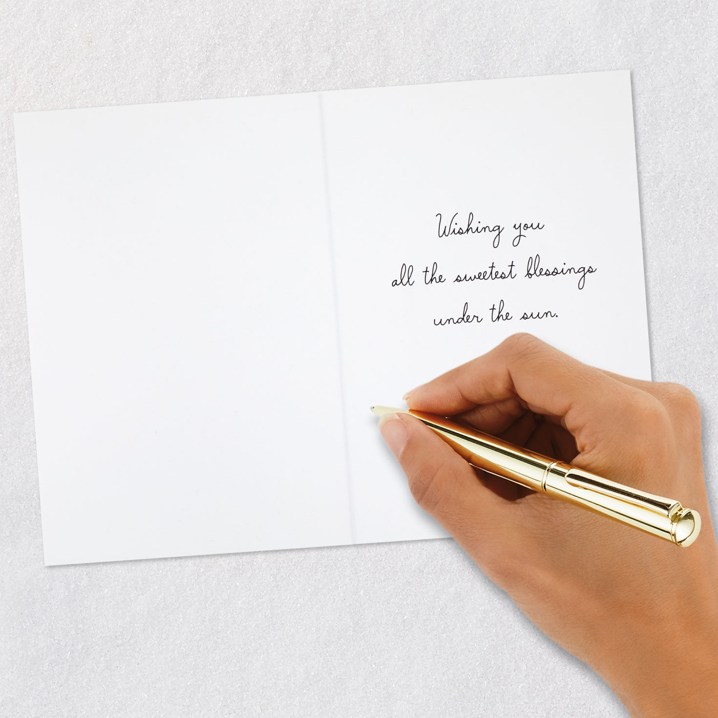 Bird and Daffodils Easter Cards Pack signing card image number 5