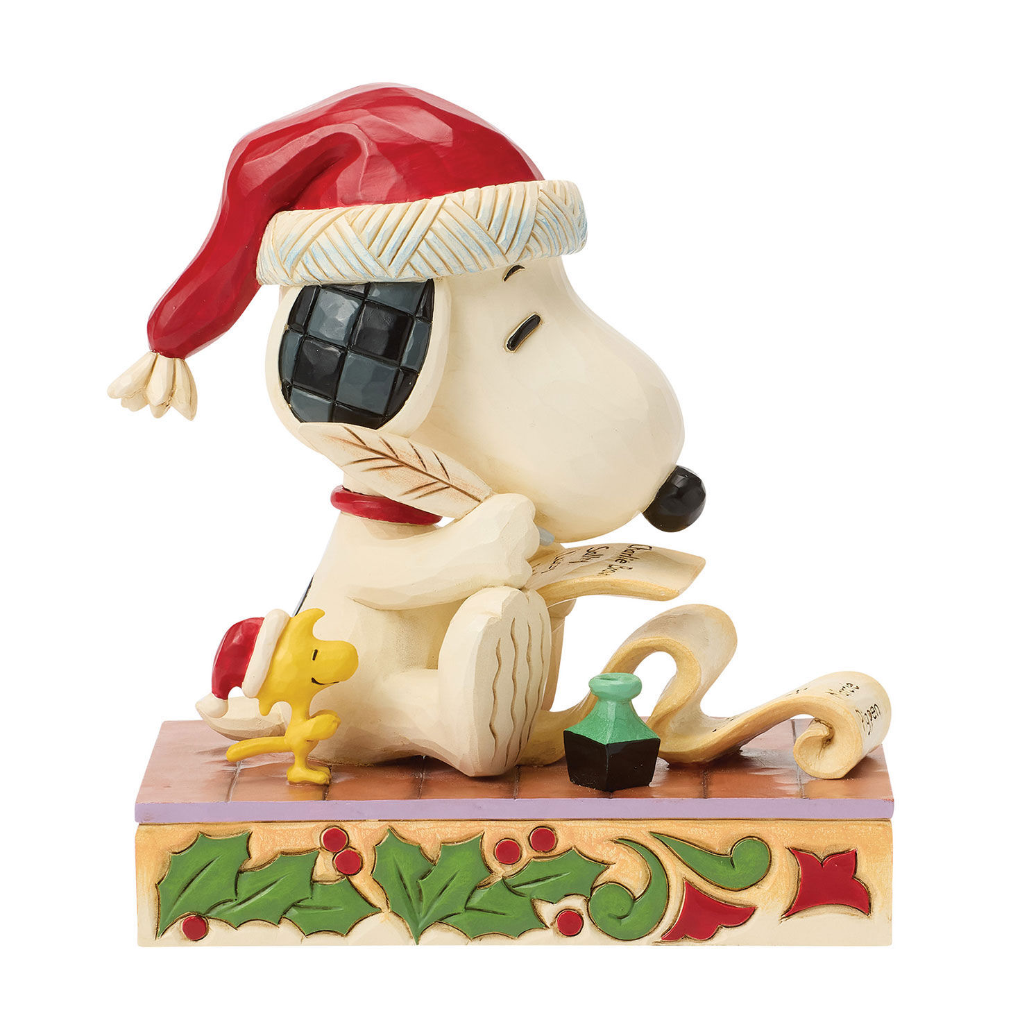 Jim Shore Peanuts Dear Santa Figurine, 5"