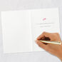 Pink Orchids in Chinoiserie Pot Birthday Card Signing card image number 6