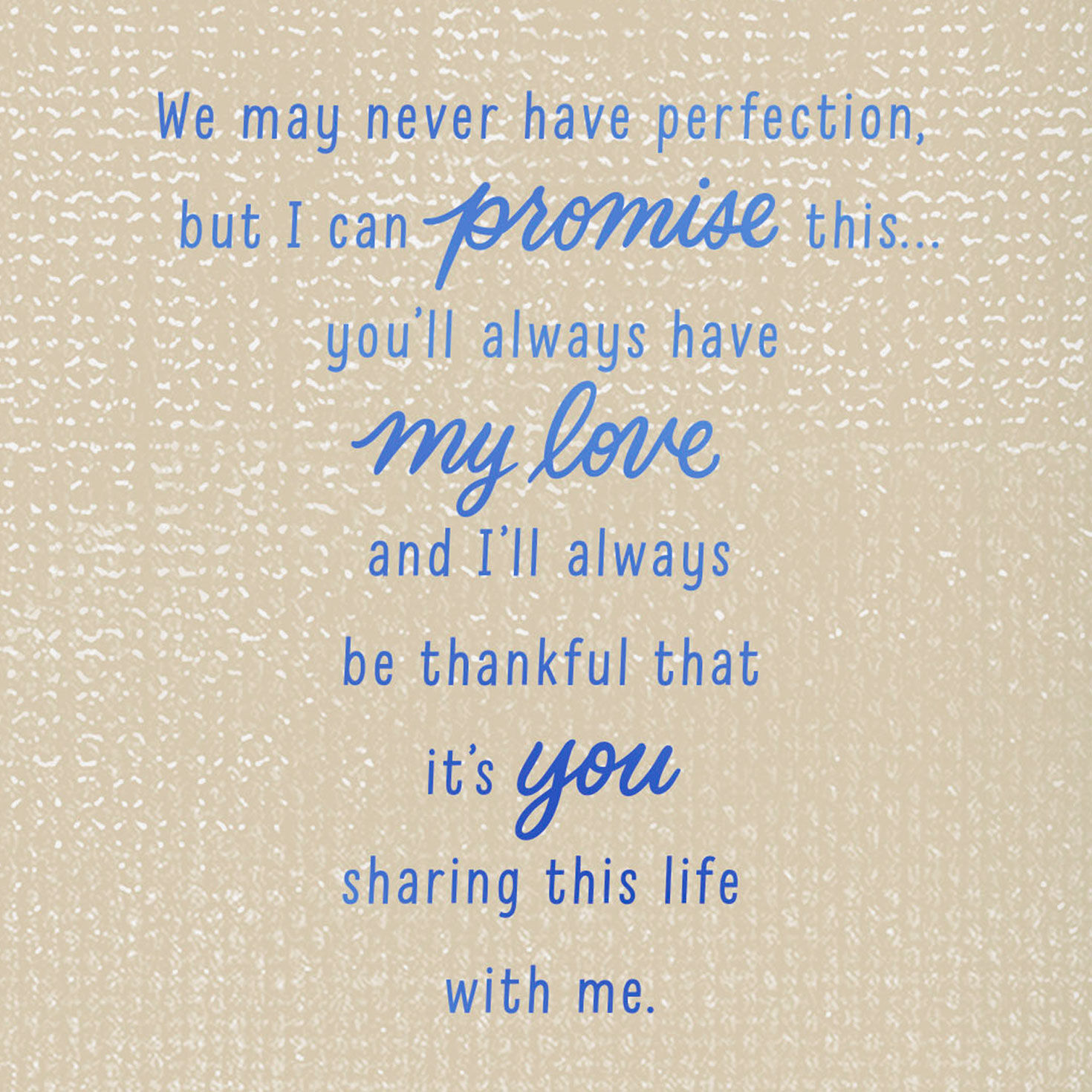 Perfectly Imperfect Life Father's Day Card for Husband, , large image number 2