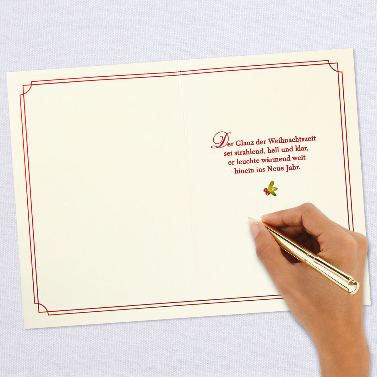 Merry Christmas German Language Christmas Card Greeting Cards Hallmark