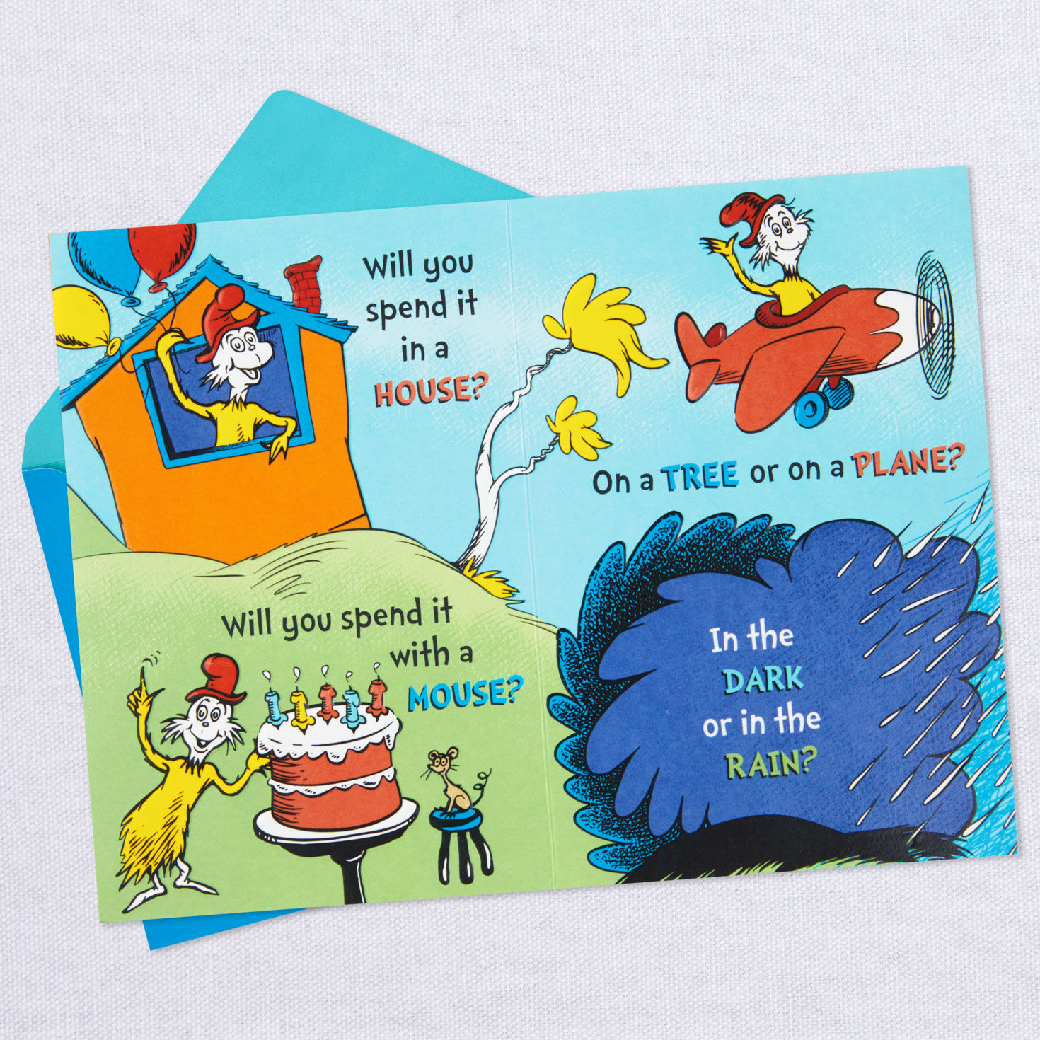 Dr. Seuss™ Have Your Birthday Here or There Birthday Card for only USD 4.99 | Hallmark