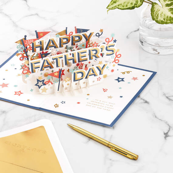 Celebrating You 3D Pop-Up Father's Day Card, , large image number 8