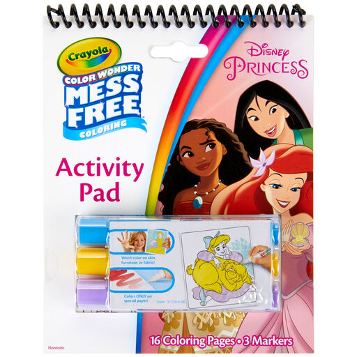 Crayola Color Wonder Disney Princesses Activity Coloring Pad, 