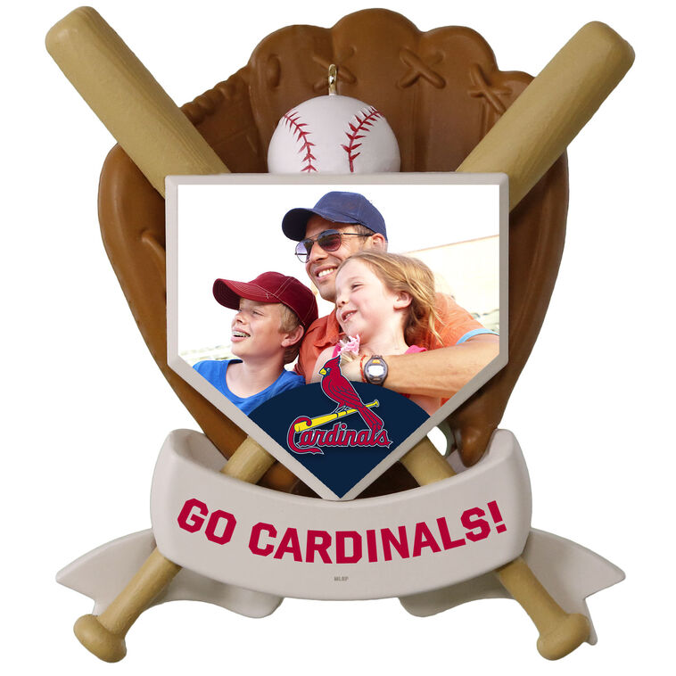 MLB St. Louis Cardinals™ Baseball Personalized Ornament, Custom Photo and Text, , large image number 3