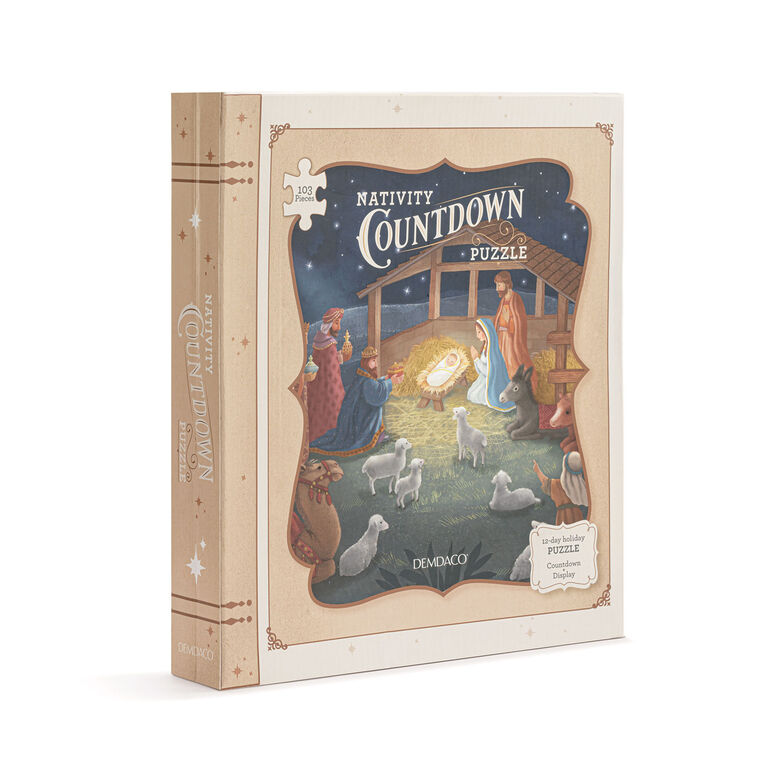 Demdaco Nativity Countdown Puzzle