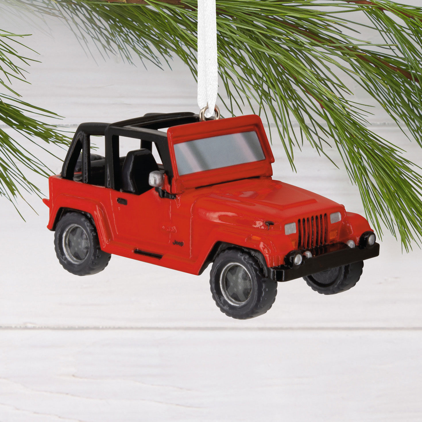 Red 1992 Jeep® Wrangler Hallmark Ornament for only USD 11.49 | Hallmark