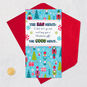 Nutcrackers Gift Card Money Holder Blue Christmas Card Card Front with Envelope and Gold Seal image number 6