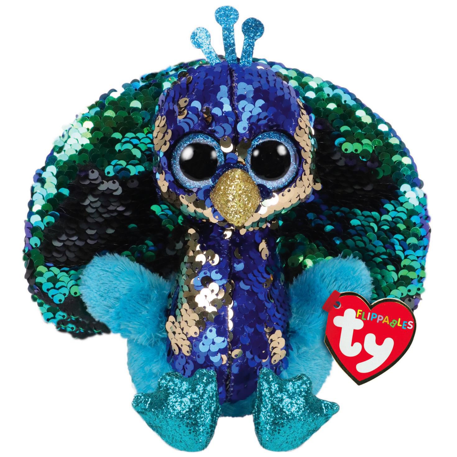 flippy sequin stuffed animal