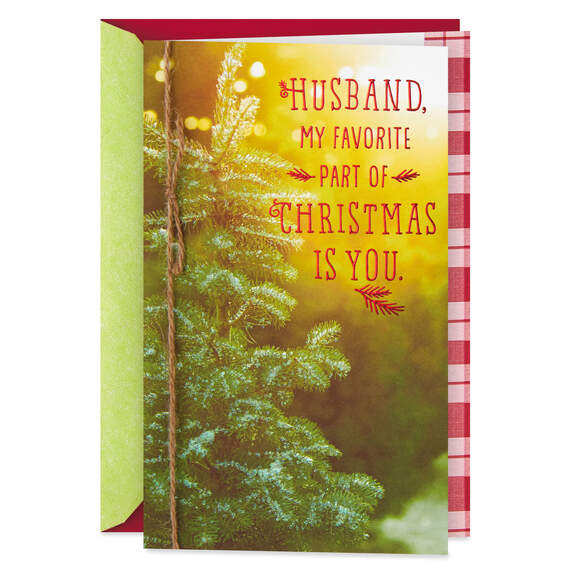 You're the Best Gift Christmas Card for Husband, , large image number 1