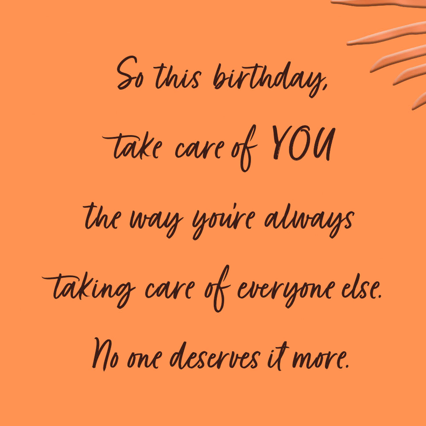 Mama, Take Care of You Birthday Card for only USD 4.59 | Hallmark