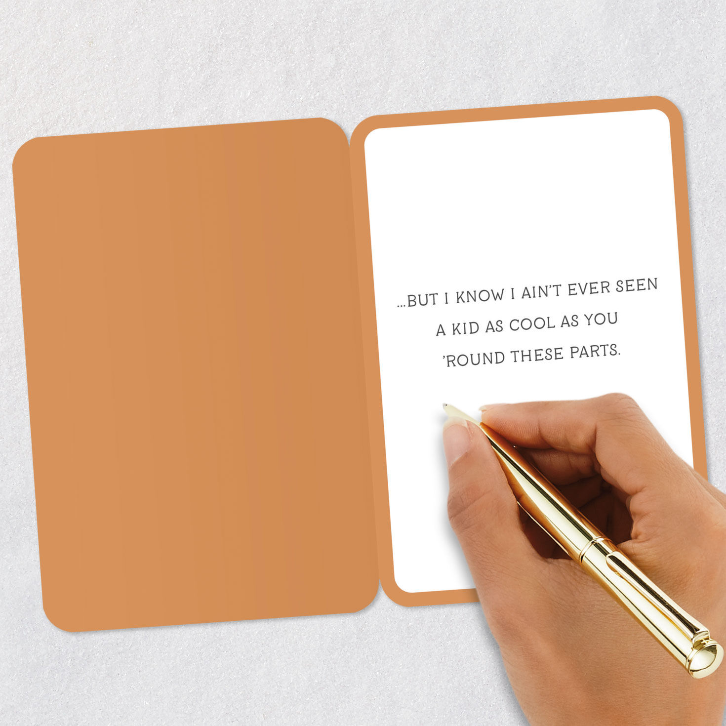 Cowboy Dog Cute Card for Kids Signing card image number 6